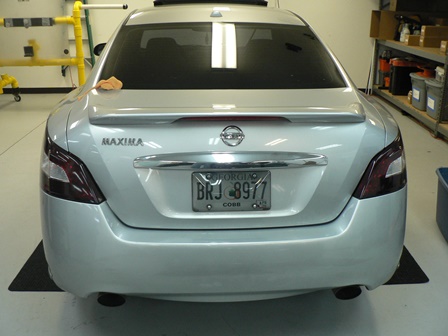 Custom Black Out Tail Light tinting Film For cars and Trucks In Atlanta